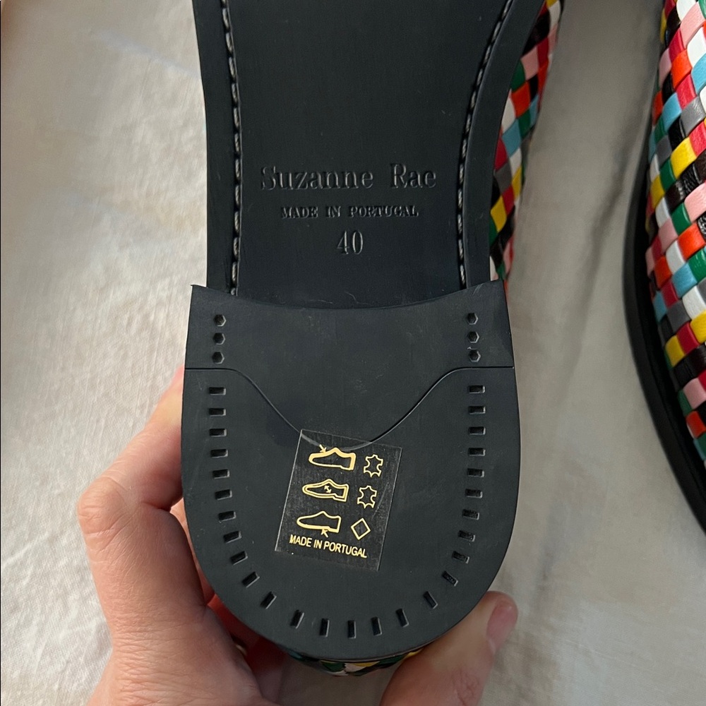 Suzanne Rae Woven Glove Shoe, multicolor - Picture 2 of 7